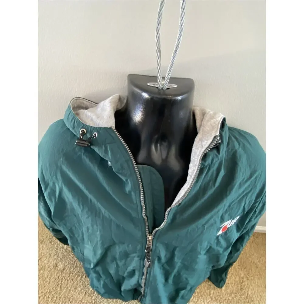 Vintage Gear For Sports Thick Jacket Coat Green 7up Men’s XXL 2XL Warm Gray EUC